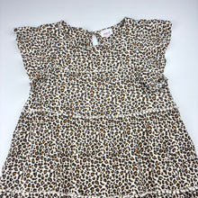 Load image into Gallery viewer, Girls Seed, lined cotton animal print dress, GUC, size 9, L: 65cm