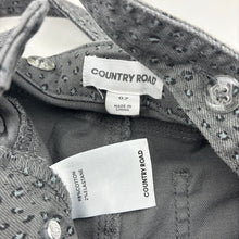 Load image into Gallery viewer, Girls Country Road, stretch denim overalls / dungarees, Inside leg: 51.5cm, EUC, size 7,  