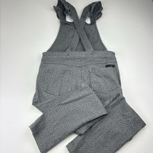 Load image into Gallery viewer, Girls Country Road, stretch denim overalls / dungarees, Inside leg: 51.5cm, EUC, size 7,  