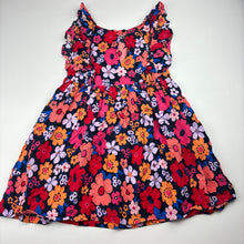 Load image into Gallery viewer, Girls Anko, floral viscose dress, EUC, size 5, L: 57cm