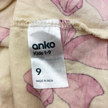 Load image into Gallery viewer, Girls Anko, soft feel cotton dress, bows, EUC, size 9, L: 65cm