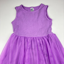 Load image into Gallery viewer, Girls Anko, purple tulle party dress, EUC, size 6, L: 60cm