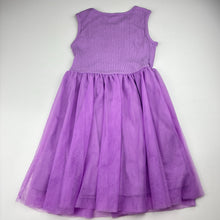 Load image into Gallery viewer, Girls Anko, purple tulle party dress, EUC, size 6, L: 60cm