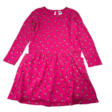 Load image into Gallery viewer, Girls Target, cotton long sleeve dress, pockets, FUC, size 7, L: 61cm
