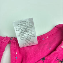 Load image into Gallery viewer, Girls Target, cotton long sleeve dress, pockets, FUC, size 7, L: 61cm