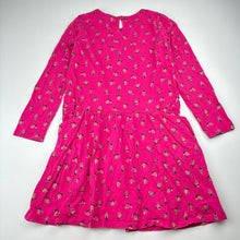 Load image into Gallery viewer, Girls Target, cotton long sleeve dress, pockets, FUC, size 7, L: 61cm
