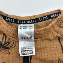 Load image into Gallery viewer, Unisex Bonds, WONDERCOOL zip wondersuit / zippy / romper, GUC, size 2,  