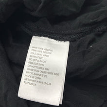 Load image into Gallery viewer, Girls Bardot Junior, cotton lined black viscose dress, GUC, size 12, L: 72cm