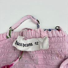 Load image into Gallery viewer, Girls Just Jeans, lined floral viscose summer dress, GUC, size 12, L: 69cm
