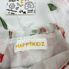 Load image into Gallery viewer, Girls HAPPYKIDZ, cotton lined lightweight floral dress, NEW, size 1, L: 50cm