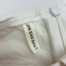Load image into Gallery viewer, Girls JIN SAN SHU, pink &amp; white cotton dress, EUC, size 8, L: 65cm