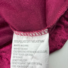 Load image into Gallery viewer, Girls Tilii, crushed velour twist front long sleeve dress, EUC, size 10, L: 69cm