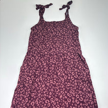 Load image into Gallery viewer, Girls Anko, animal print viscose jumpsuit, Inside leg: 56cm, GUC, size 12,  