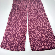 Load image into Gallery viewer, Girls Anko, animal print viscose jumpsuit, Inside leg: 56cm, GUC, size 12,  