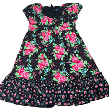 Load image into Gallery viewer, Girls Pumpkin Patch, lined floral cotton dress, EUC, size 10, L: 70cm