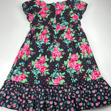 Load image into Gallery viewer, Girls Pumpkin Patch, lined floral cotton dress, EUC, size 10, L: 70cm