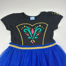 Load image into Gallery viewer, Girls Disney, Frozen, Anna dress / costume **small holes front tulle**, no size, armpit to armpit: 27cm, FUC, size 4-5, L: 57cm