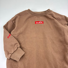 Load image into Gallery viewer, Girls X-Girl, brown sweater dress, pockets, GUC, size 3, L: 47cm