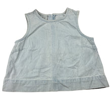 Load image into Gallery viewer, Girls Seed, blue denim sleeveless top, FUC, size 12,  
