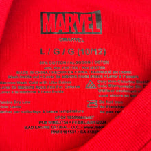 Load image into Gallery viewer, Boys Marvel, Spiderman t-shirt / top, EUC, size 10-12,  