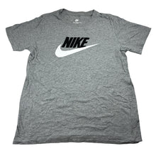 Load image into Gallery viewer, Unisex Nike, grey marle cotton tee / top, GUC, size 12-13,  