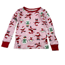 Load image into Gallery viewer, Girls Carters, cotton Christmas pyjama top, EUC, size 4,  