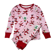 Load image into Gallery viewer, Girls Carters, cotton Christmas pyjamas, EUC, size 4,  