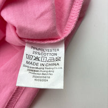 Load image into Gallery viewer, Girls pink, cropped sleeveless top, Swiftie, EUC, size 14,  