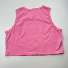 Load image into Gallery viewer, Girls pink, cropped sleeveless top, Swiftie, EUC, size 14,  