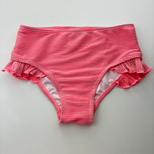 Load image into Gallery viewer, Girls Cotton On, pink &amp; silver stripe swim set, EUC, size 8,  