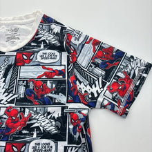 Load image into Gallery viewer, Boys Kidsville, Marvel Spiderman lightweight tee / top, pilling, FUC, size 9-10,  