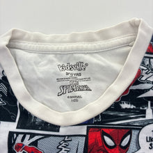 Load image into Gallery viewer, Boys Kidsville, Marvel Spiderman lightweight tee / top, pilling, FUC, size 9-10,  