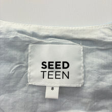 Load image into Gallery viewer, Girls Seed, cotton lined linen / viscose waistcoat / vest, GUC, size 8,  