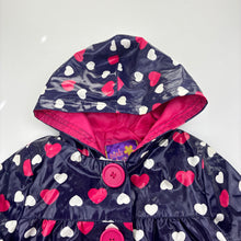 Load image into Gallery viewer, Girls Pink Sugar, lined raincoat / waterproof jacket, GUC, size 2,  