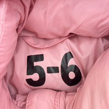 Load image into Gallery viewer, Girls Cotton On, pink hooded puffer vest / jacket, FUC, size 5-6,  