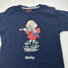 Load image into Gallery viewer, Unisex Originals, navy cotton tee / top, Mozart, EUC, size 5-6,  