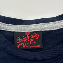 Load image into Gallery viewer, Unisex Originals, navy cotton tee / top, Mozart, EUC, size 5-6,  