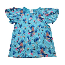 Load image into Gallery viewer, Girls Target, cotton tee / top, mermaids, EUC, size 5,  