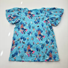 Load image into Gallery viewer, Girls Target, cotton tee / top, mermaids, EUC, size 5,  
