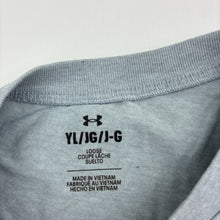 Load image into Gallery viewer, Boys Under Armour, grey marle loose fit sports / activewear top, Sz: YL, GUC, size 12-14,  