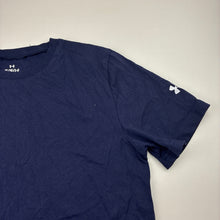 Load image into Gallery viewer, Boys Under Armour, navy loose fit sports / activewear top, Sz: YL, GUC, size 12-14,  