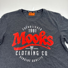 Load image into Gallery viewer, Boys Mooks, grey marle soft feel tee / top, EUC, size 12,  