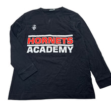 Load image into Gallery viewer, Boys Colours of Cotton, black cotton long sleeve top, basketball, EUC, size 10,  