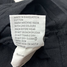 Load image into Gallery viewer, Boys Colours of Cotton, black cotton long sleeve top, basketball, EUC, size 10,  