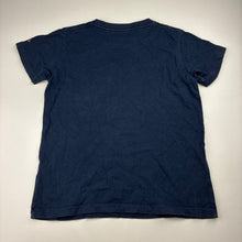 Load image into Gallery viewer, Boys Uniqlo, DESPICABLE ME Minions navy cotton tee / top, GUC, size 8,  