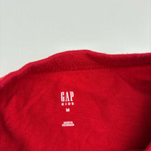 Load image into Gallery viewer, Boys GAP, red cotton tee / top, skateboards, GUC, size 8-9,  