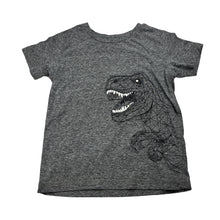 Load image into Gallery viewer, Boys H&amp;T, grey marle tee / top, dinosaur, GUC, size 3,  