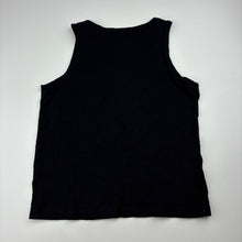 Load image into Gallery viewer, Unisex H&amp;M, black cotton singlet / tank top, EUC, size 5-6,  