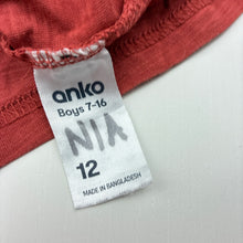 Load image into Gallery viewer, Boys Anko, cotton tee / top, motorbike, GUC, size 12,  