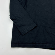 Load image into Gallery viewer, Unisex Anko, black cotton long sleeve tee / top, GUC, size 4,  